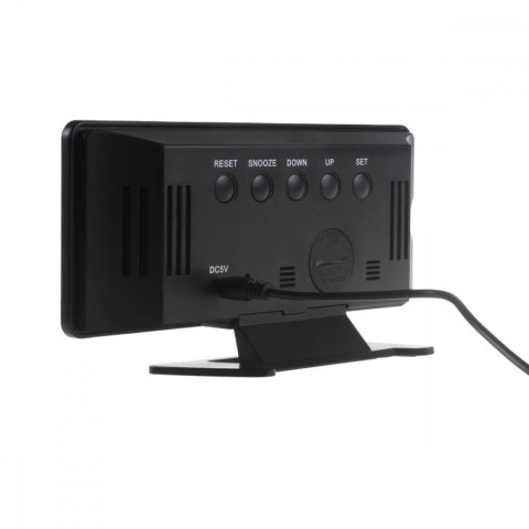 Zegar z alarmem i funkcją termometru GB395