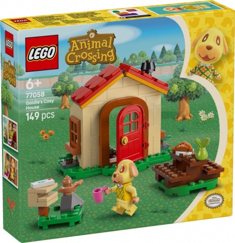 Klocki Animal Crossing 77058 Przytulny dom Goldie Klocki Animal Crossing 77058 Przytulny dom Goldie
