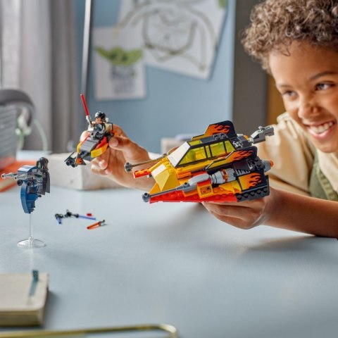 Klocki Star Wars 75414 Płomienny śmigacz śnieżny Klocki Star Wars 75414 Płomienny śmigacz śnieżny
