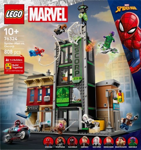 Klocki Super Heroes 76324 Spider-Man i Oscorp Klocki Super Heroes 76324 Spider-Man i Oscorp