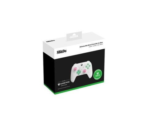 Gamepad Ultimate Mini Wired Xbox Pad Clear white