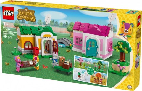 Klocki Animal Crossing 77057 Kreatywne domy: Pory zabawy Klocki Animal Crossing 77057 Kreatywne domy: Pory zabawy