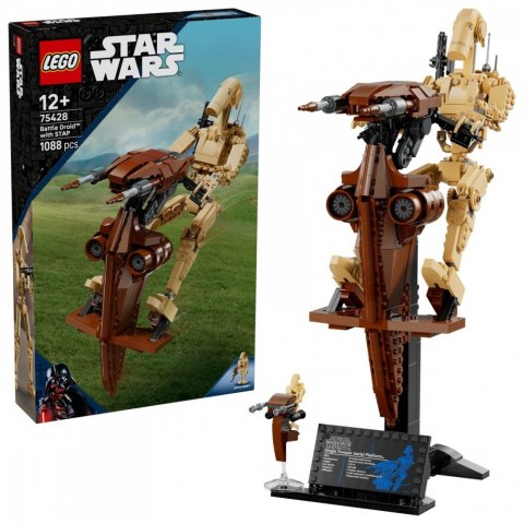 Klocki Star Wars 75428 Droid bojowy z platformą STAP Klocki Star Wars 75428 Droid bojowy z platformą STAP