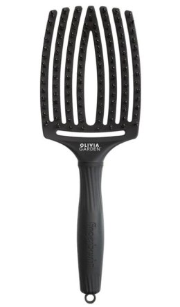 Szczotka do włosów Olivia Garden Finger Brush Full Black