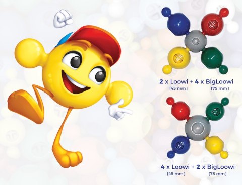 Klocki Loowi i Big Loowi Mix 45 el. Loowi Klocki Loowi i Big Loowi Mix 45 el. Loowi
