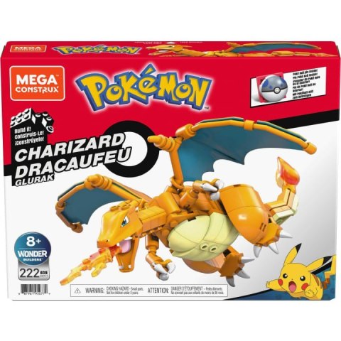 Klocki Mega Charizard Pokemon do zbudowania GWY77 Klocki Mega Charizard Pokemon do zbudowania GWY77