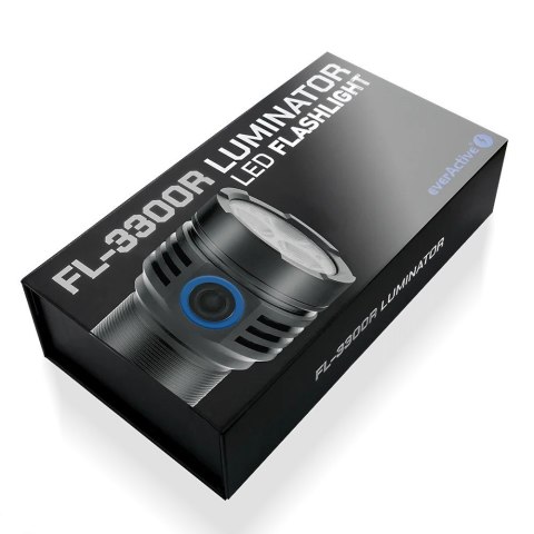 Latarka ręczna diodowa LED Luminator FL-3300R IPX4 USB-C Latarka ręczna diodowa LED Luminator FL-3300R IPX4 USB-C