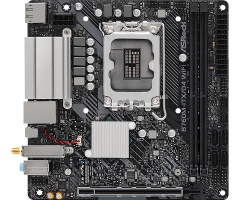 Płyta główna B760M-ITX D4 WIFI s1700 2DDR4 mITX M.2 USB-C Płyta główna B760M-ITX D4 WIFI s1700 2DDR4 mITX M.2 USB-C