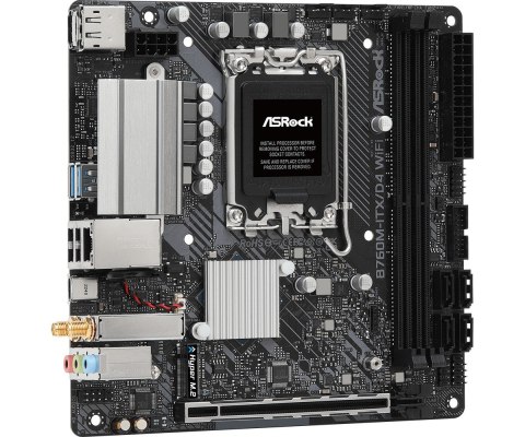 Płyta główna B760M-ITX D4 WIFI s1700 2DDR4 mITX M.2 USB-C Płyta główna B760M-ITX D4 WIFI s1700 2DDR4 mITX M.2 USB-C
