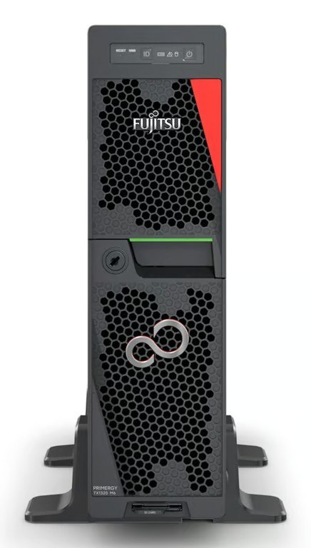 Serwer Primergy TX1320 M6/SFF/ERP LOT9 Configuration/ XEON 6333P/32GB U 48002R/Kit Europe/IRMC Advanced Pack/IRMCS6 ELCM LIC/PSU