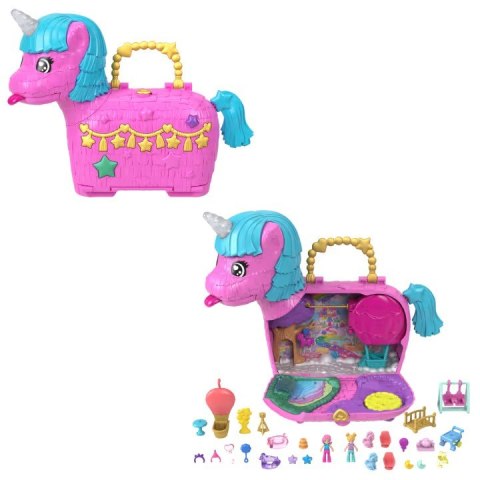 Zestaw figurek Polly Pocket Jednorożec niespodzianka Zestaw figurek Polly Pocket Jednorożec niespodzianka