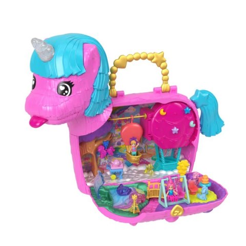 Zestaw figurek Polly Pocket Jednorożec niespodzianka Zestaw figurek Polly Pocket Jednorożec niespodzianka
