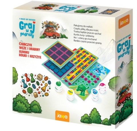 Gra Graj w podróży 4 gry kochane Gra Graj w podróży 4 gry kochane