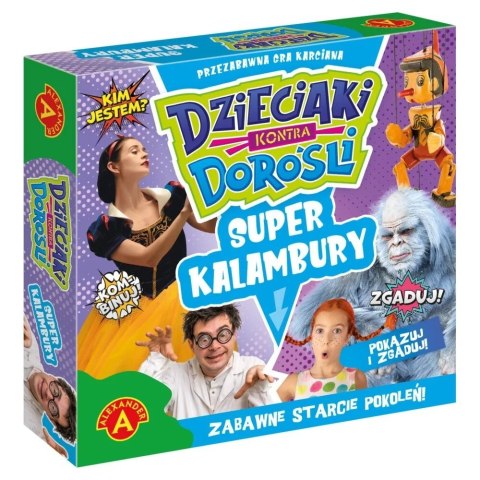 Gra Super Kalambury. Dzieciaki kontra Dorośli. Gra Super Kalambury. Dzieciaki kontra Dorośli.