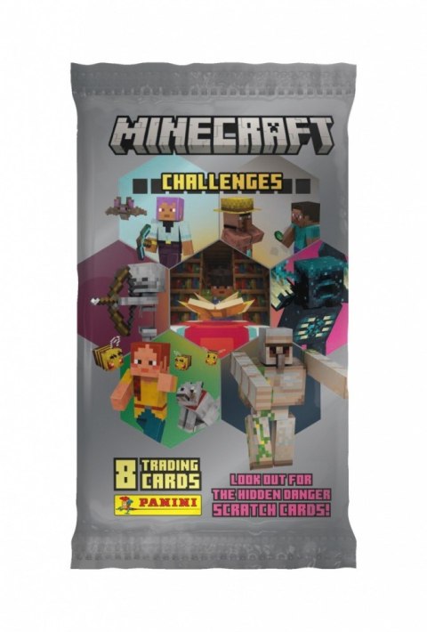 Karty Minecraft Saszetka display 18 sztuk Karty Minecraft Saszetka display 18 sztuk