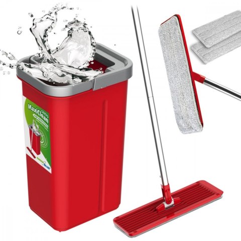 Mop płaski z wiadrem i wyciskaczem dwa wkłady HQ GreenBlue GB870 Mop płaski z wiadrem i wyciskaczem dwa wkłady HQ GreenBlue GB870