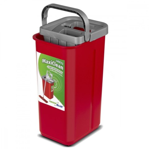 Mop płaski z wiadrem i wyciskaczem dwa wkłady HQ GreenBlue GB870 Mop płaski z wiadrem i wyciskaczem dwa wkłady HQ GreenBlue GB870