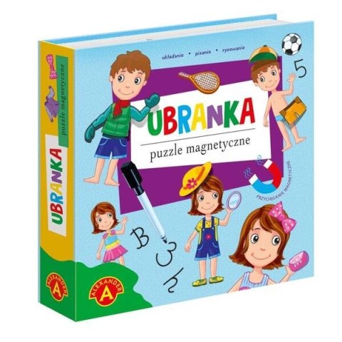 Puzzle magnetyczne Ubranka Puzzle magnetyczne Ubranka