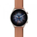 Smartwatch GTR3 Pro brązowa skóra