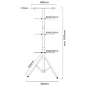 Stand dla naświetlaczy LED MCE583 Y