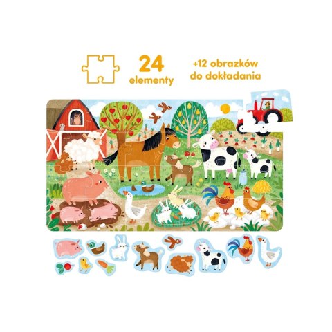 CzuCzu Wesołe puzzle Wieś 2+ CzuCzu CzuCzu Wesołe puzzle Wieś 2+ CzuCzu