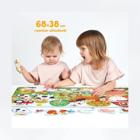 CzuCzu Wesołe puzzle Wieś 2+ CzuCzu CzuCzu Wesołe puzzle Wieś 2+ CzuCzu