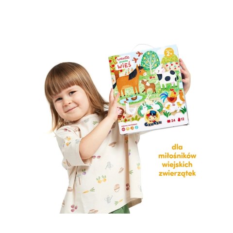 CzuCzu Wesołe puzzle Wieś 2+ CzuCzu CzuCzu Wesołe puzzle Wieś 2+ CzuCzu
