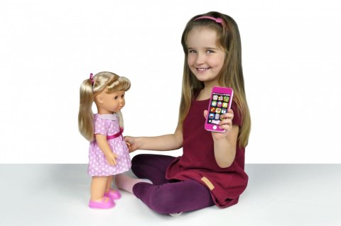 Lalka Natalia chodząca ze smartfonem 41cm Lalka Natalia chodząca ze smartfonem 41cm