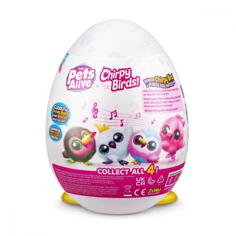 Maskotka interaktywna Pets Alive Wesołe Ptaszki