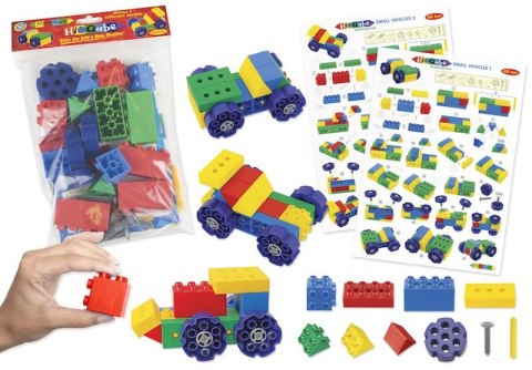 Morphun Hi-Qube 4 Pojazdy - Klocki konstrukcyjne Morphun Morphun Hi-Qube 4 Pojazdy - Klocki konstrukcyjne Morphun