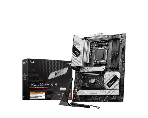 Płyta główna PRO B650-A WIFI AM5 4DD 5 HDMI/DP mATX Płyta główna PRO B650-A WIFI AM5 4DD 5 HDMI/DP mATX