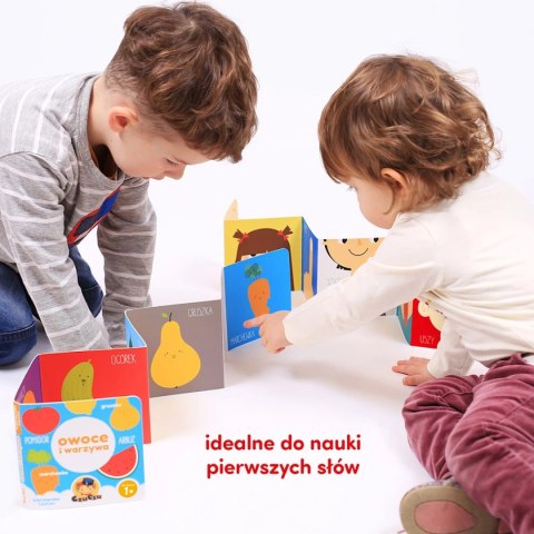 Biblioteczka malucha 1+ - 4 rozkładane książeczki CzuCzu Biblioteczka malucha 1+ - 4 rozkładane książeczki CzuCzu
