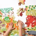 CzuCzu Dzikie puzzle Las 3+ CzuCzu