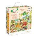 CzuCzu Dzikie puzzle Las 3+ CzuCzu