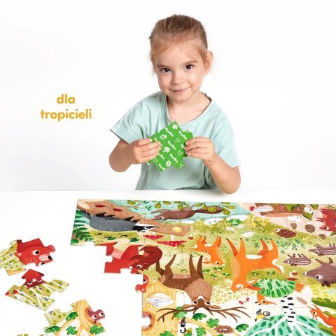 CzuCzu Dzikie puzzle Las 3+ CzuCzu CzuCzu Dzikie puzzle Las 3+ CzuCzu