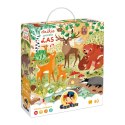 CzuCzu Dzikie puzzle Las 3+ CzuCzu
