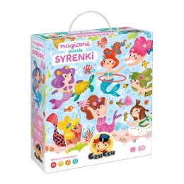 CzuCzu Magiczne puzzle Syrenki 4+ CzuCzu