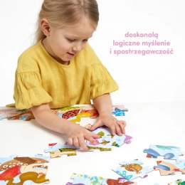 CzuCzu Magiczne puzzle Syrenki 4+ CzuCzu