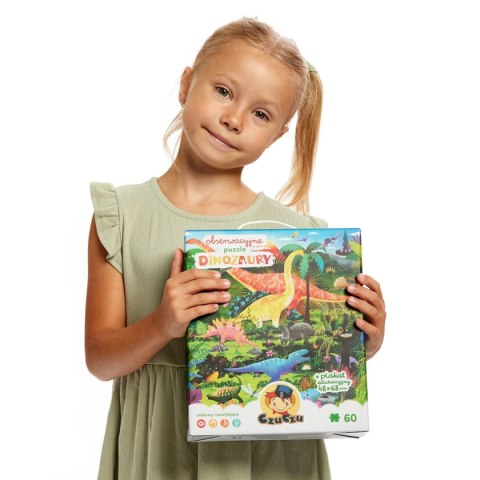 CzuCzu Obserwacyjne puzzle Dinozaury 4+ CzuCzu CzuCzu Obserwacyjne puzzle Dinozaury 4+ CzuCzu