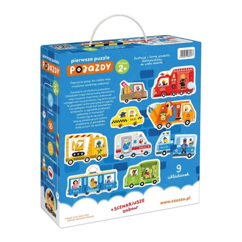 CzuCzu Pierwsze puzzle Pojazdy 2+ CzuCzu CzuCzu Pierwsze puzzle Pojazdy 2+ CzuCzu