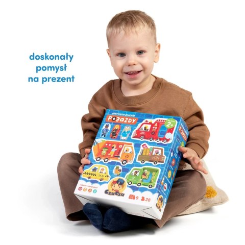 CzuCzu Pierwsze puzzle Pojazdy 2+ CzuCzu CzuCzu Pierwsze puzzle Pojazdy 2+ CzuCzu