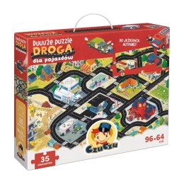 Duuuże puzzle Droga 3+ CzuCzu