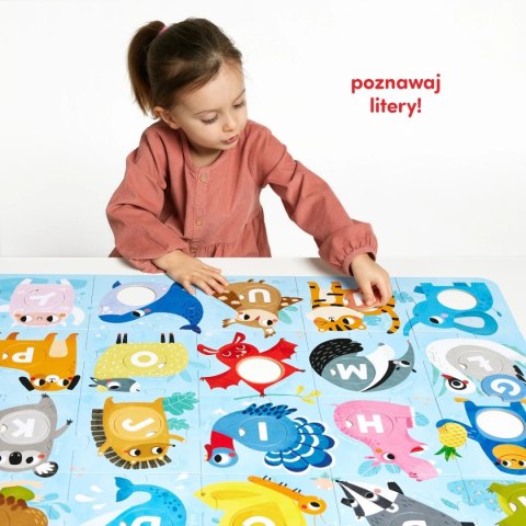 Duuuże puzzle z dziurką Alfabet 3+ CzuCzu Duuuże puzzle z dziurką Alfabet 3+ CzuCzu