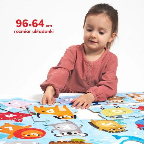 Duuuże puzzle z dziurką Alfabet 3+ CzuCzu Duuuże puzzle z dziurką Alfabet 3+ CzuCzu