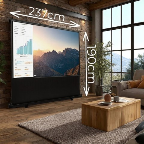 Ekran projekcyjny przenośny 100 cali 16:9 MC-964 Ekran projekcyjny przenośny 100 cali 16:9 MC-964