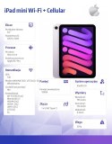 IPad mini Wi-Fi + Cellular 128GB Fioletowy