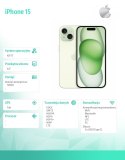IPhone 15 128GB - Zielony