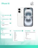 IPhone 16 256GB - Biały