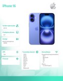 IPhone 16 256GB - Ultramaryna