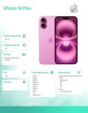 IPhone 16 Plus 256GB - Różowy